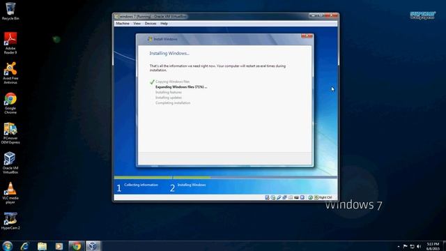 How to Install Windows 7 in VM VirtualBox смотреть онлайн