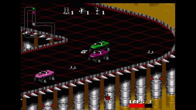 Sega Mega Drive 2 (Smd) 16-bit Rock'n'Roll Racing Planet №1