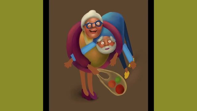 Процесс рисования в Procreate. Procreate уроки.