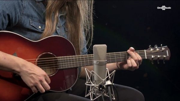 Yamaha CSF1M Travel Guitar, Tobacco Sunburst | Gear4music demo