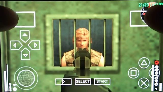 Metal Gear Solid Portable Ops on Android смотреть онлайн