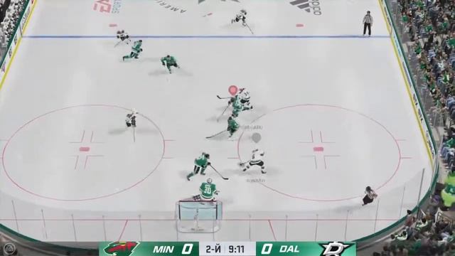 NHL 20 | Даллас в VKHL #6 | Соперники: Монреаль, Миннесота | Зеленое дерби смотреть онлайн