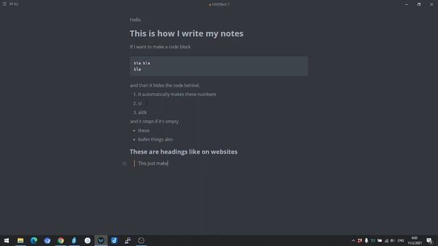 How I take my notes. Markdown format using MarkText. смотреть онлайн