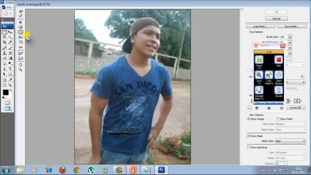 como colocar musculos em uma foto com o PhotoShop cs3 смотреть онлайн