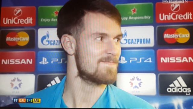 Watch Ramsey's Absolutely wonder goal смотреть онлайн
