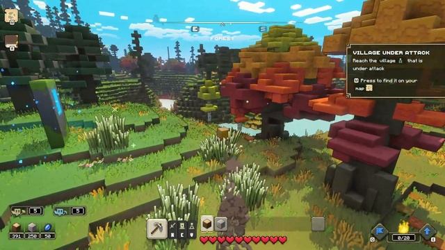 Minecraft Legends: What is the Glowing Blue Portal-like Structure on the map is for? смотреть онлайн