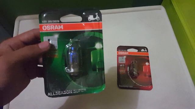 Mio i 125 OSRAM Headlight Bulb 1 leg Comparison Scooter смотреть онлайн