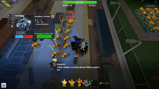 2 Battalions of the Golden Army Roblox Tower Defense Simulator смотреть онлайн