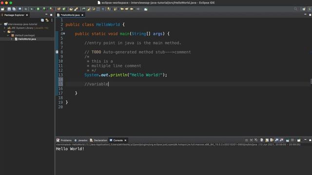 Java Tutorial Complete Series in Hindi | Part-1 Variables and Data Types | Learn Java for beginner? смотреть онлайн