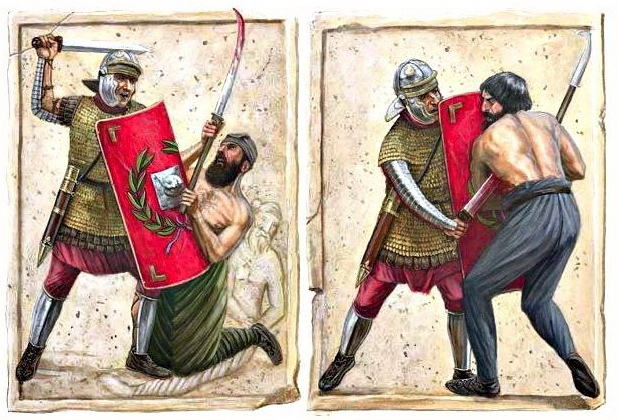 Почему Римский легионер колол, а не рубил? смотреть онлайн