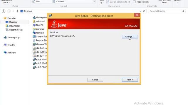 Java 7 (Oracle JDK 7) installation in Windows 8.1 | Java SE 7 Update 80 смотреть онлайн