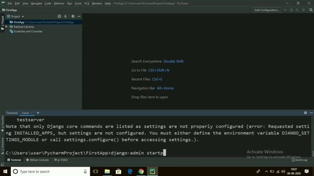 First Project in Django | Django for Beginner | Django Tutorial | Part 2 смотреть онлайн
