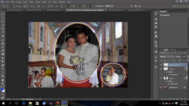 Photoshop Tutorial - Wedding Album Design смотреть онлайн