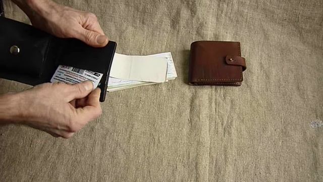 Бумажник кожаный. смотреть онлайн