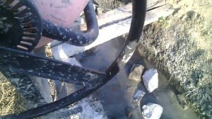 Фундамент из бутового камня,как я бутую,процесс бутовки.