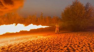 Самодельный ранцевый огнемет | homemade flamethrower