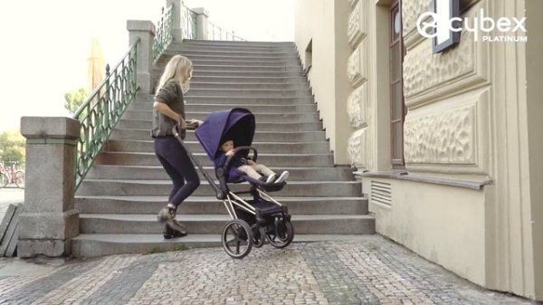 Cybex Priam - Making Stairs Easy