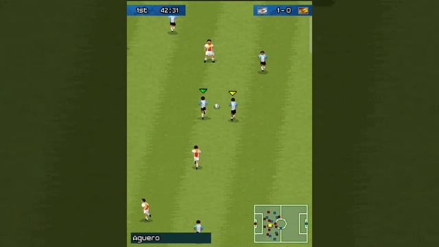 PES 17 Java game | Argentina vs Spain смотреть онлайн