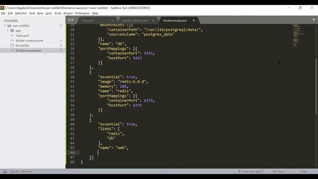 8 - Writing Dockerrun.aws.json for AWS Elastic Beanstalk || Deploy Multi-Container App on AWS смотреть онлайн