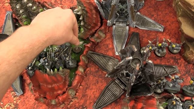 Tyranids vs Space Wolves Warhammer 40k 9th Edition Battle Report Ep 218 смотреть онлайн