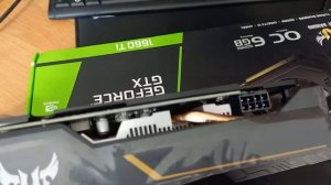 Обзор ASUS 1660 TI с Али