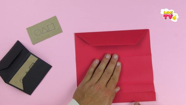 ИГРА В КАЛЬМАРА. Как сделать визитку для игры в кальмара своими руками. Оригами портмоне, визитница смотреть онлайн