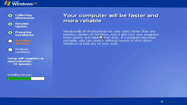 Upgrading from Windows 2000 to Windows xp (Timelapse) смотреть онлайн