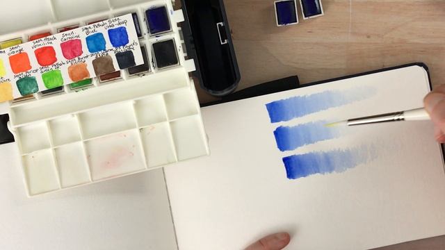 Watercolor Brand Comparison: Sennelier, Jackson's, and Winsor Newton смотреть онлайн