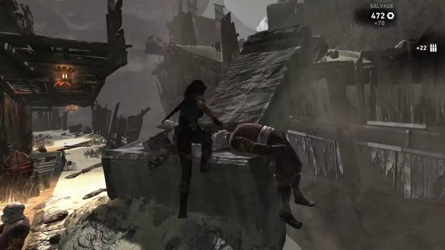 Tomb Raider 2013 "going back in" oni samurai warrior strong hold shoot out mini walkthrough смотреть онлайн