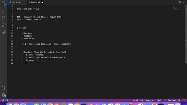 React JS Tutorials | React Components Part 3 | Component lifecycle in Telugu смотреть онлайн