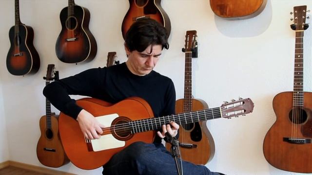 Manuel de la Chica 1963 - excellent flamenco guitar in the style of Santos Hernandez/Marcelo Barber смотреть онлайн