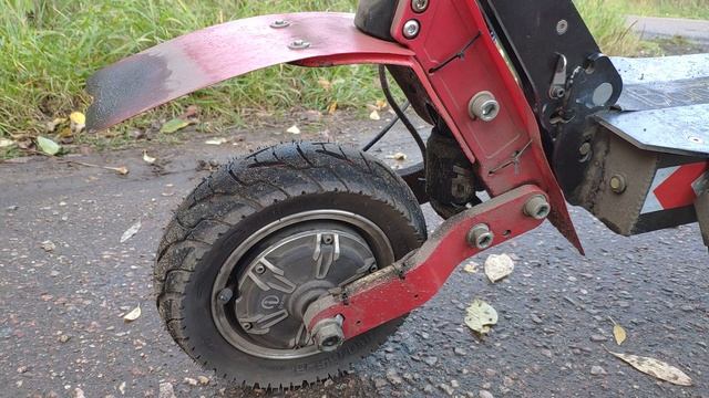 Электросамокат IBalance Athlet двухкамерная пневма KS A5-RR1 125 мм в переднюю подвеску