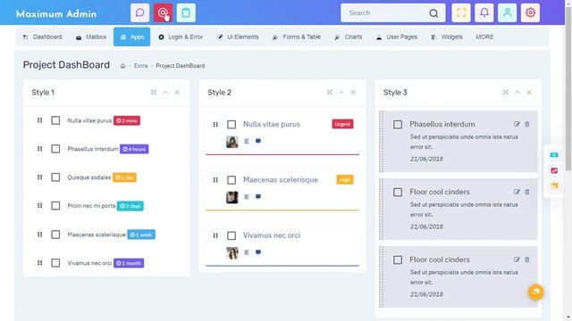 Bootstrap 5 Admin Dashboard Template with LTR Light Theme смотреть онлайн