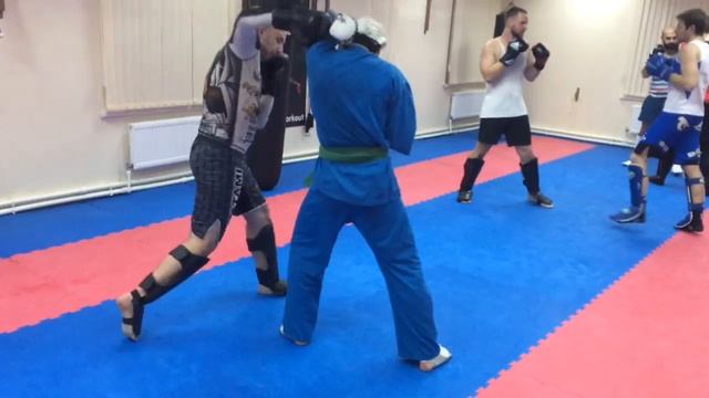 Единоборства Взрослые. Связки, Работа С Партнером, Работа На Мешках смотреть онлайн