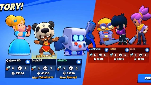 New Skin Panda Nita - Brawl Stars Gameplay смотреть онлайн