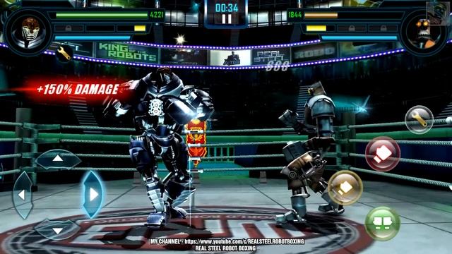 Juggernaut Real Steel WRB WILL OF IRON EVENTS VS Noisy Boy & Nitro & Atom смотреть онлайн