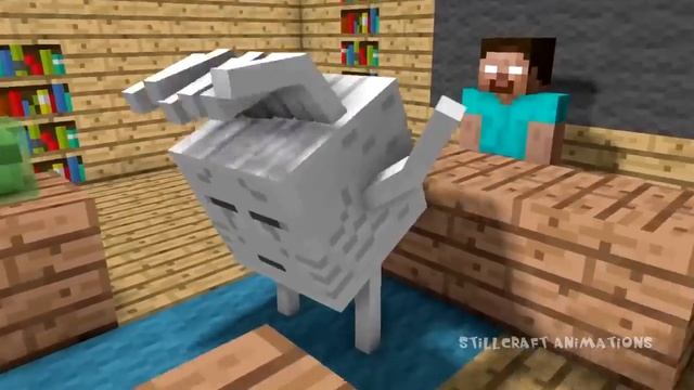 Школа мобов׃ Танцы Самые смешные приколы в Minecraft #44 смотреть онлайн