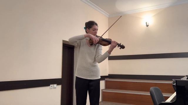 Natali Turiatko J. S. Bach: Violin Partita No. 1 in B minor, Sarabande & Double