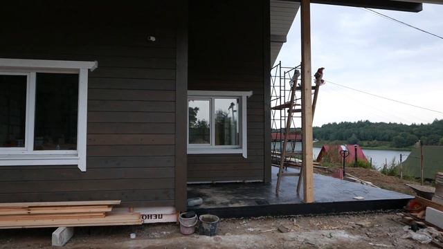 Газобетонный дом с мансардой в финском стиле//Обзор газобетонного дома смотреть онлайн