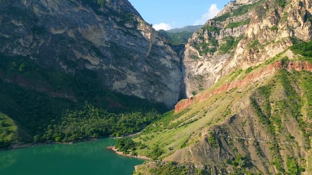Дагестан, Ирганайское водохранилище, безымянный водопад