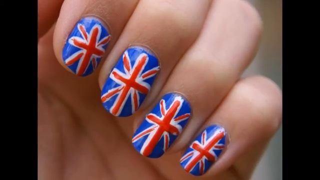 Шедевры маникюра. Выпуск #6. Флаги на ноготках.