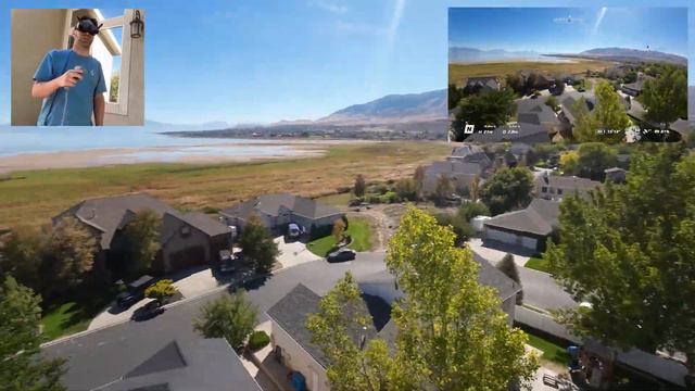 DJI Avata - How to fly backwards with Head Tracking смотреть онлайн