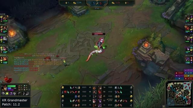 Cassiopeia Mid vs Galio - KR Grandmaster 4/1/4 Patch 11.2 Gameplay // [롤] 카시오페아 vs 갈리오 미드 смотреть онлайн