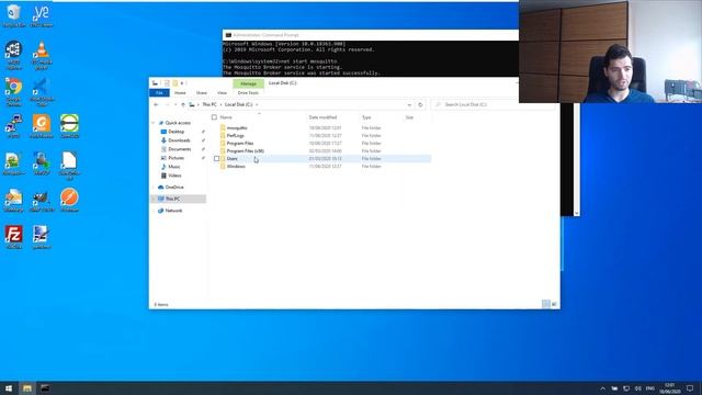 How to configure an MQTT Mosquitto broker and enable user authentication on Windows смотреть онлайн