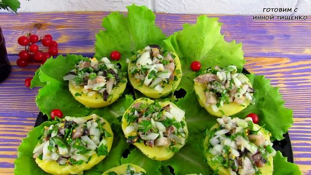 8 ЗАКУСОК, которые разлетаются первыми! Закуски на праздничный стол! смотреть онлайн