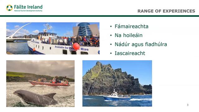 Turasóireacht na Mara - Údarás na Gaeltachta - Marine Tourism S1 смотреть онлайн