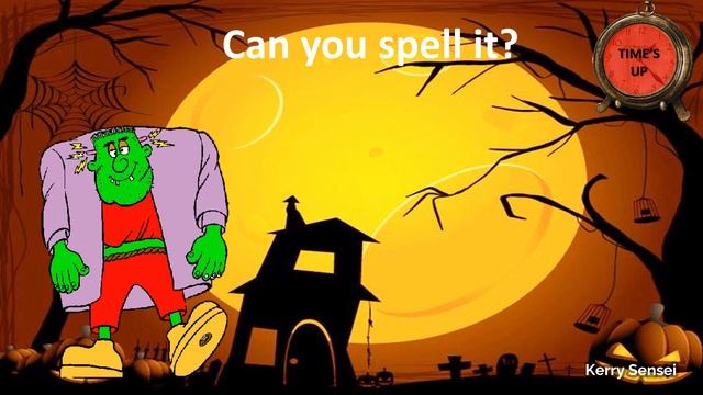 HALLOWEEN Spelling Game | Halloween Symbols | Halloween Characters | Halloween Quiz | GUESSING GAME смотреть онлайн