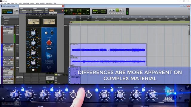 API 5500 Analog Mastering EQ vs Plugin смотреть онлайн