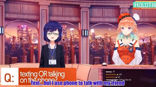A-chan Speed Round Question Segment!!! What is the colour of A-chan PANTSU?!?! (Holotalk) смотреть онлайн