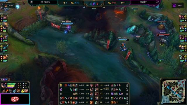 BT Excel vs Dusty - Group Stage Week 2 - NLC Summer 2021 смотреть онлайн